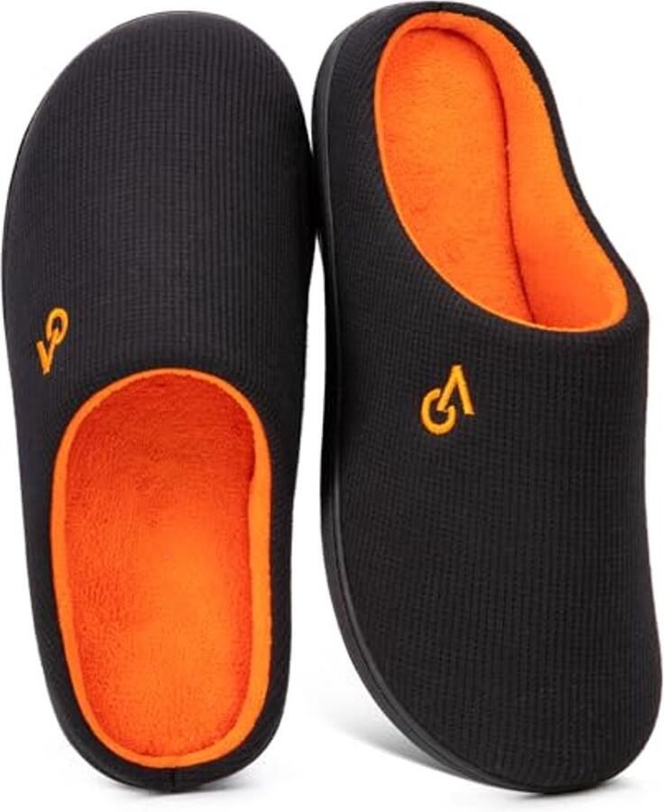 Tweekleurige pantoffels van traagschuim voor heren