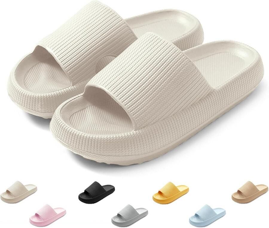 Ultiem Comfort Slide Slippers Super Zacht en Antislip voor Zomer en Binnen