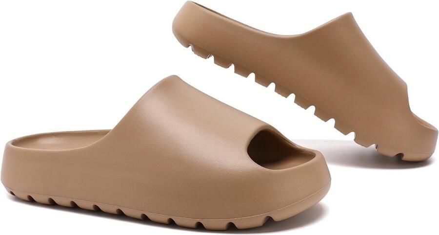 Ultra Zachte Cloud Slippers Comfortabele & Sneldrogende Badkamer Slides met Dikke Antislip Zool