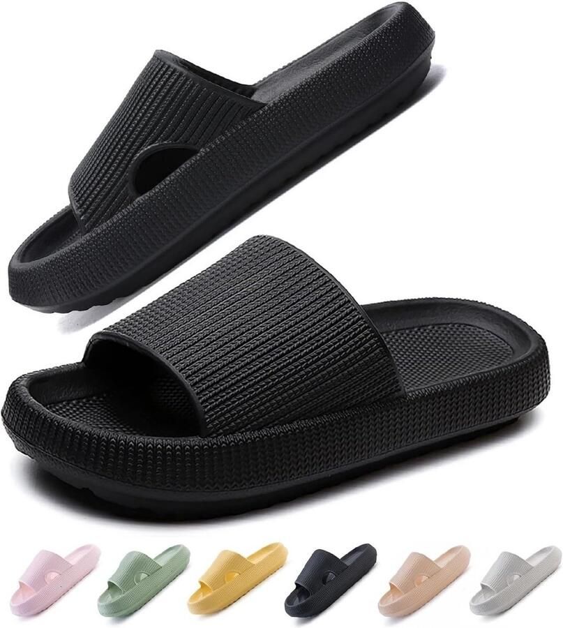 Ultrazachte Dikke Zool Loopcomfort Pantoffels Unisex Antislip Badslippers