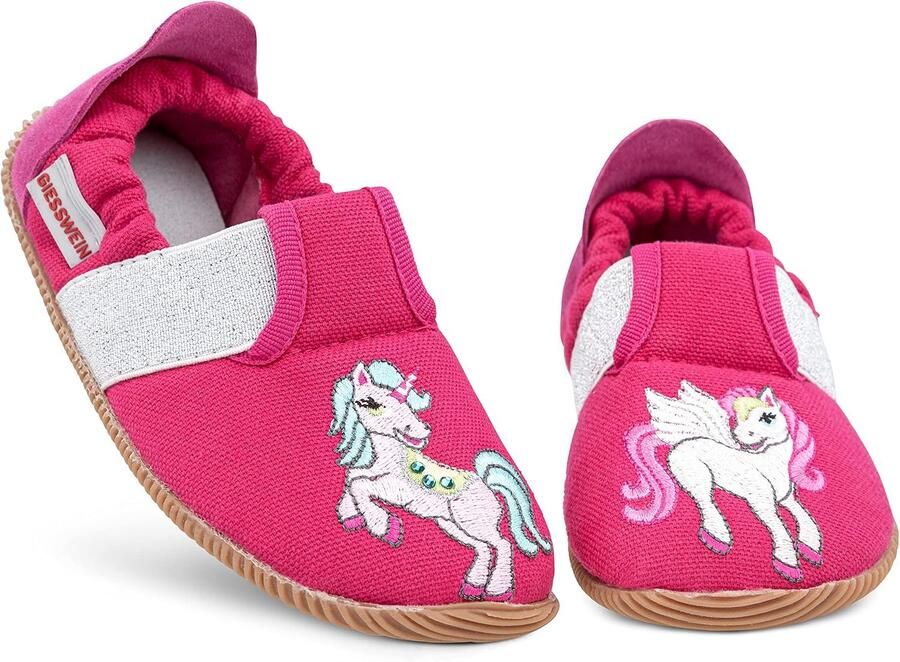 Unicorn Pantoffels Meisjes Roze Katoen