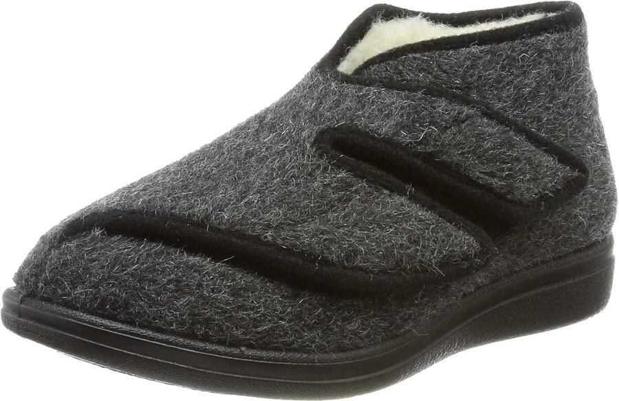 Unieke Slippers voor Volwassenen met Extra Brede Instap en Verstelbare Klittenband