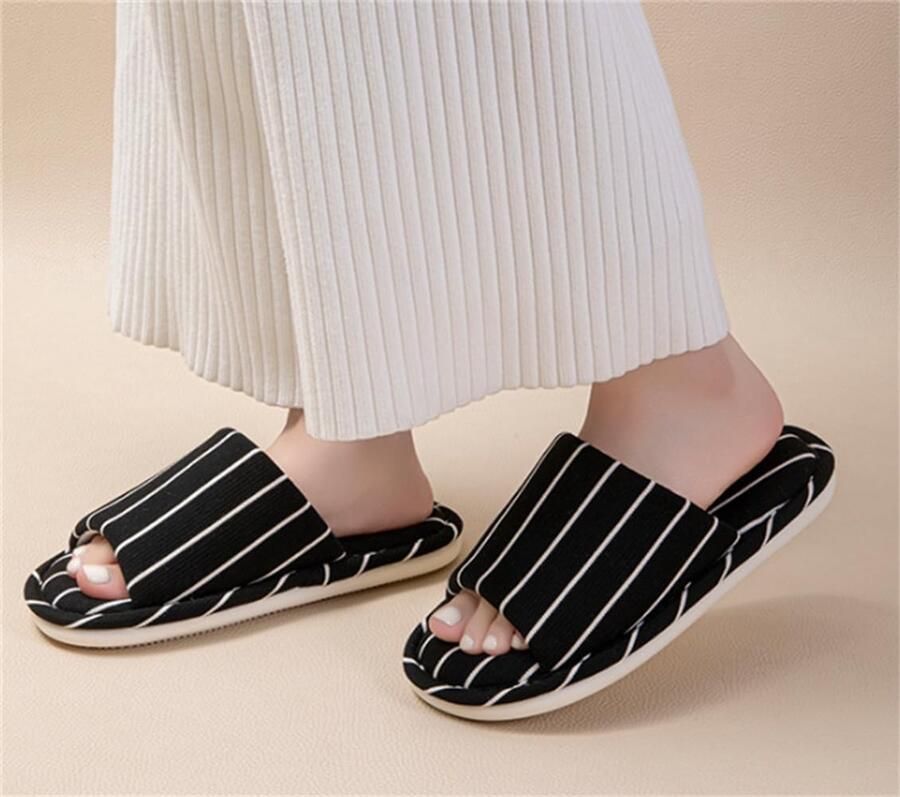 Uniseks 2 paar badslippers pantoffels