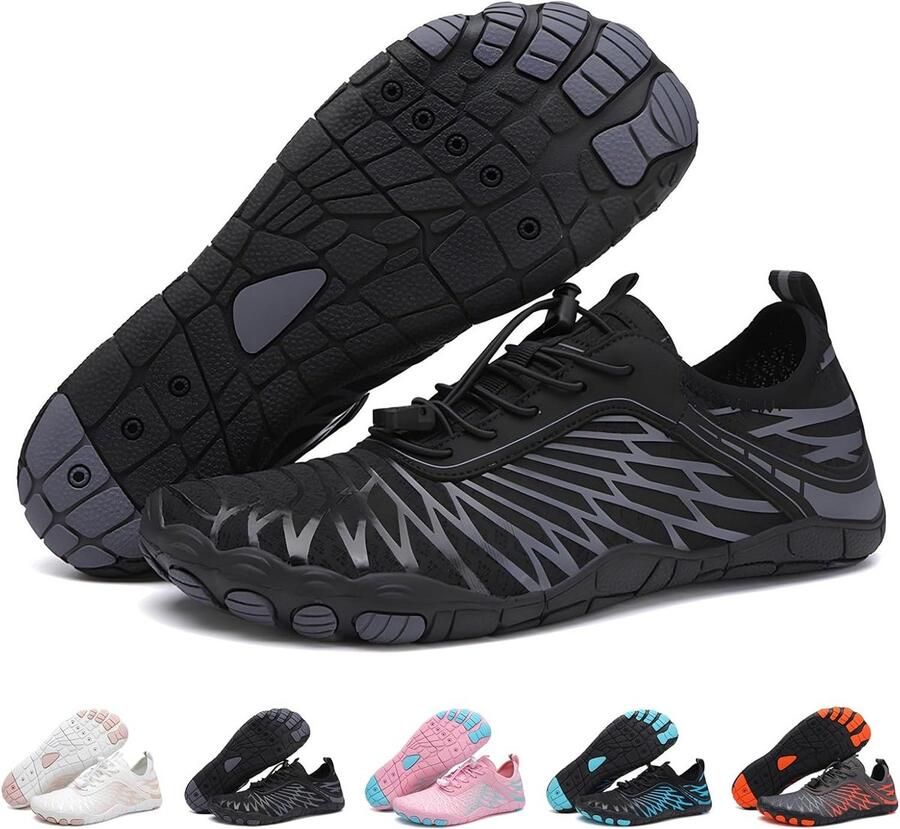 Uniseks Blotevoetenschoenen Trailschoenen Lichtgewicht Antislip Sneldrogend