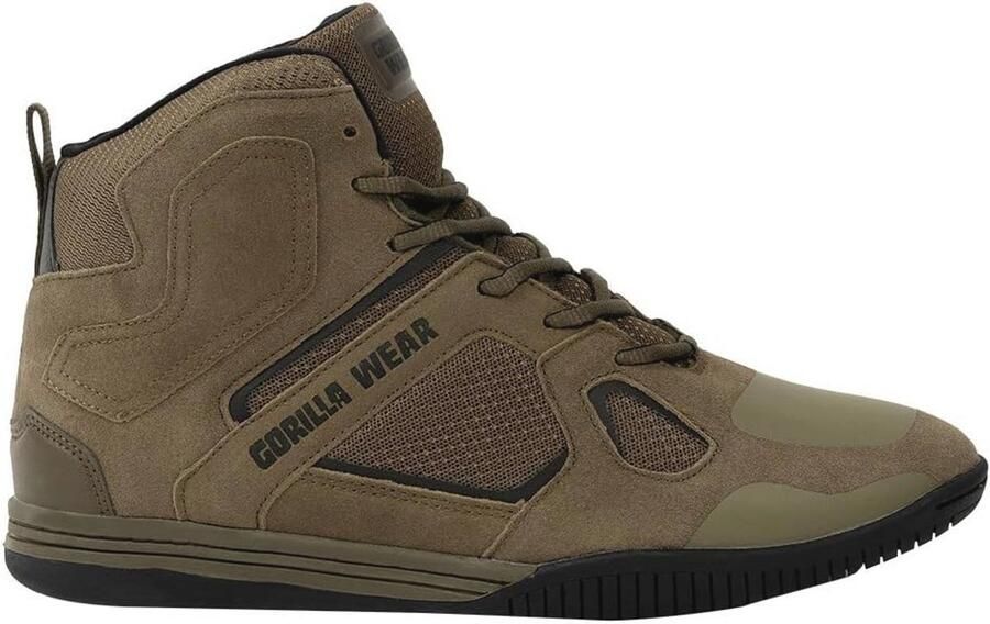 Uniseks Bodybuilding Fitness Schoenen Troy High Tops voor Heavy Lifting en Dagelijks Gebruik