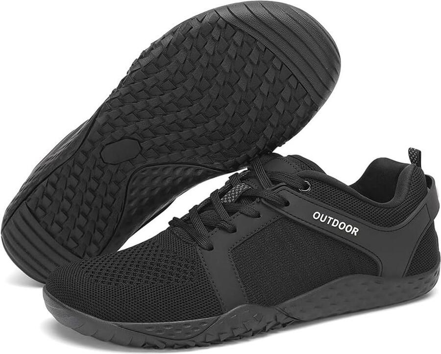 Uniseks Brede Blotevoetenschoenen voor Trail en Wandelen Ade d en Antislip