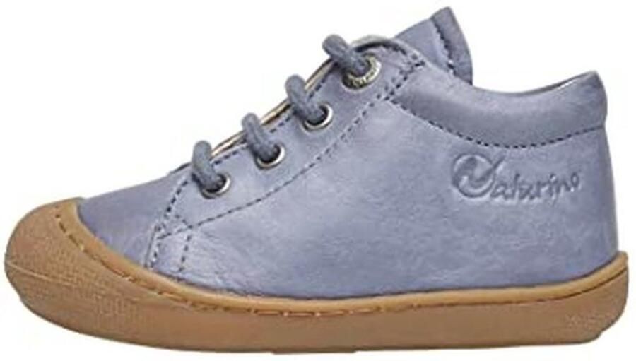 Uniseks-kind babyschoenen in jeans-look met antislipzool en enkelkussen