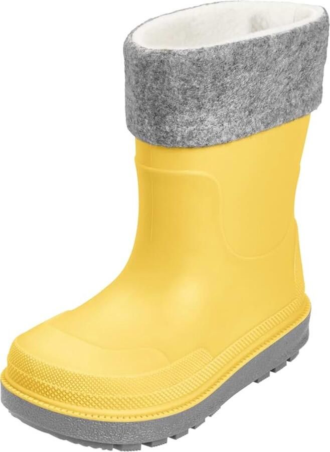 Uniseks-kind Gummistiefel Regenstiefel GefüttertRegenlaarzen