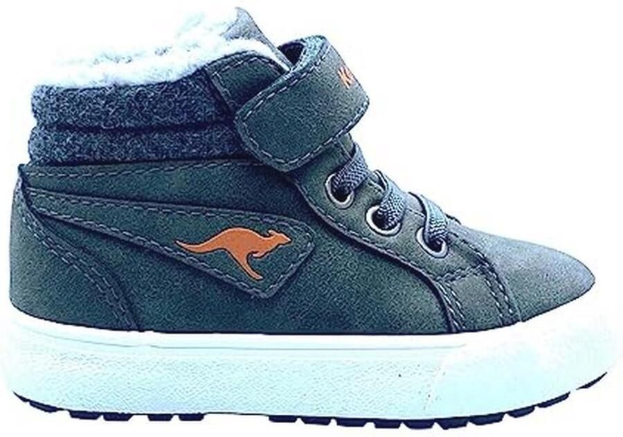 Uniseks Kinderen Hoge Sneakers met Klittenbandsluiting