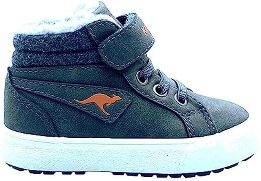 Uniseks Kinderen Hoge Sneakers met Klittenbandsluiting