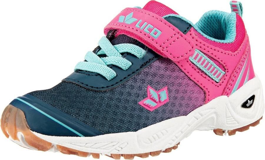 Uniseks Kindersneakers Binnen Sport Zwarte Zool Makkelijke Klittenbandsluiting