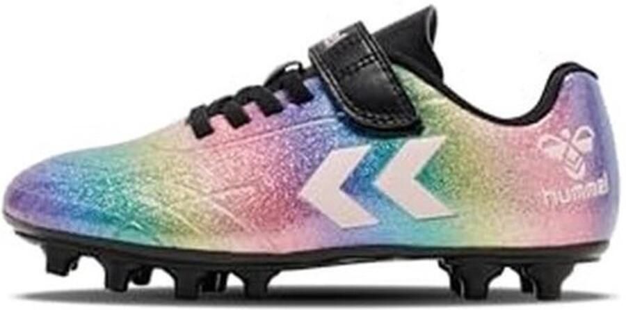 Uniseks kindervoetbalschoenen Klittenbandsluiting Voor soft en firm ground