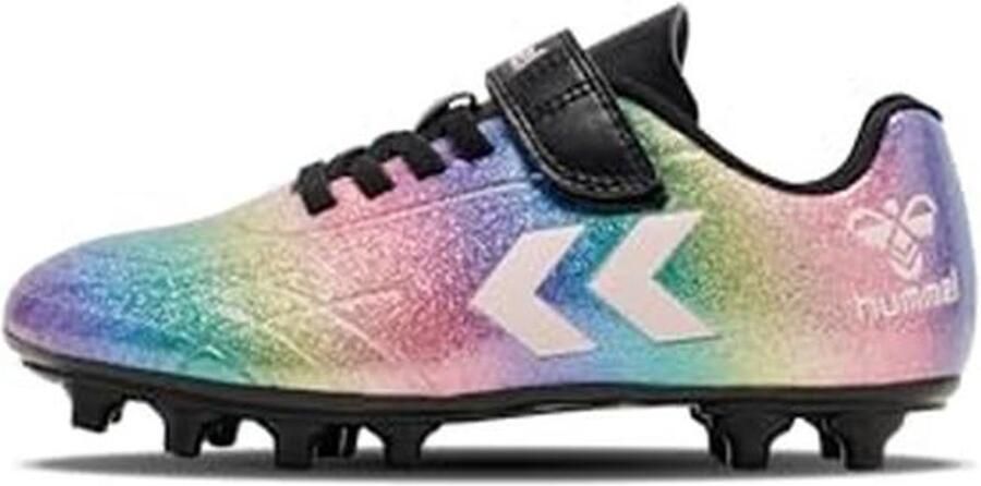 Uniseks Kindervoetbalschoenen met Klittenbandsluiting voor Soft en Firm Ground