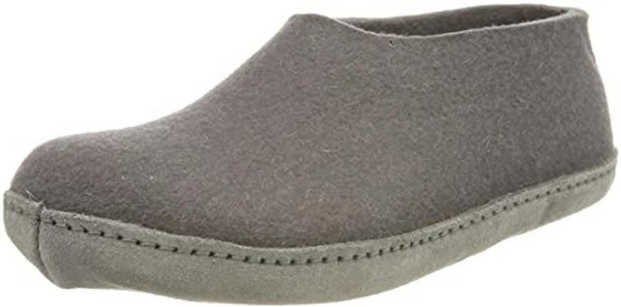 Uniseks Pantoffels van Wolvilt voor Volwassenen Comfortabele Slippers