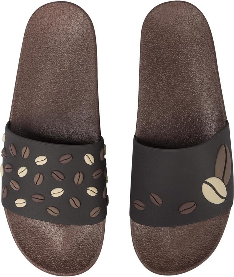 Uniseks Platte Sandalen met Kleurrijke en Speelse Motieven