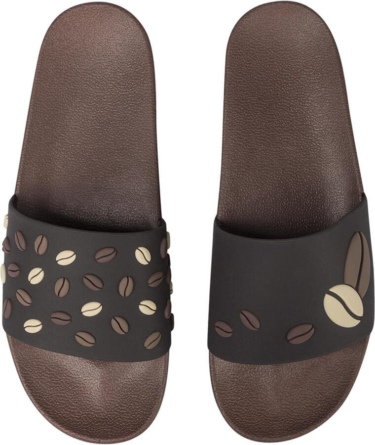 Uniseks Platte Sandalen met Vrolijke Kleurrijke Ontwerpen