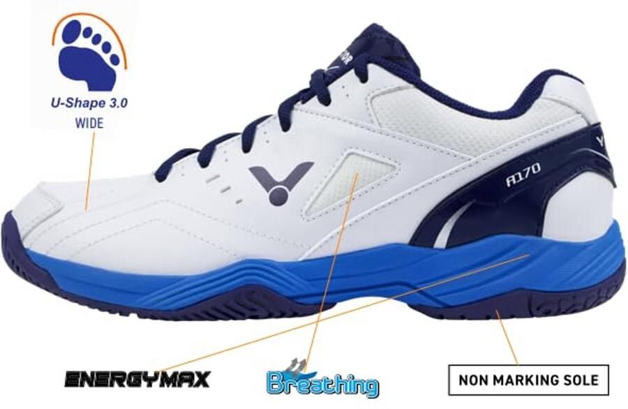 Uniseks Volwassen Badmintonschoenen voor Indoor Sporten