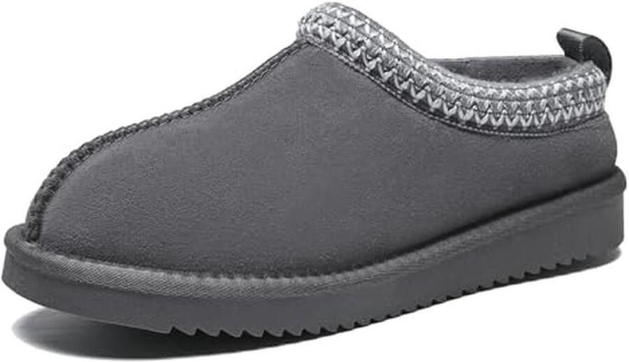 Uniseks Volwassenen Platform Slippers voor Dames Comfortabele Suède Enkellaarzen