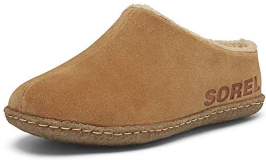 Uniseks Volwassenen Slip-On Slippers met Suède en Fleece Voering