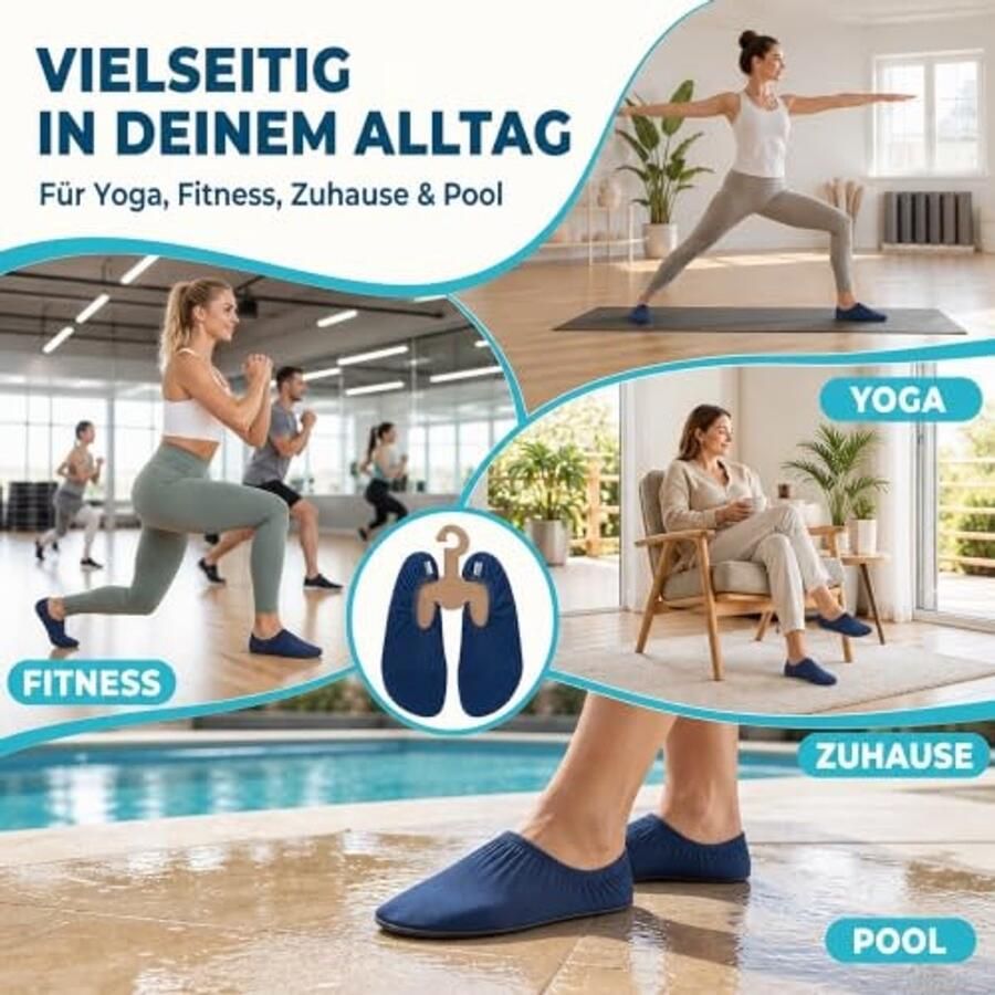 Unisex Aqua Slippers Antislip en Wasbaar Verschillende Kleuren