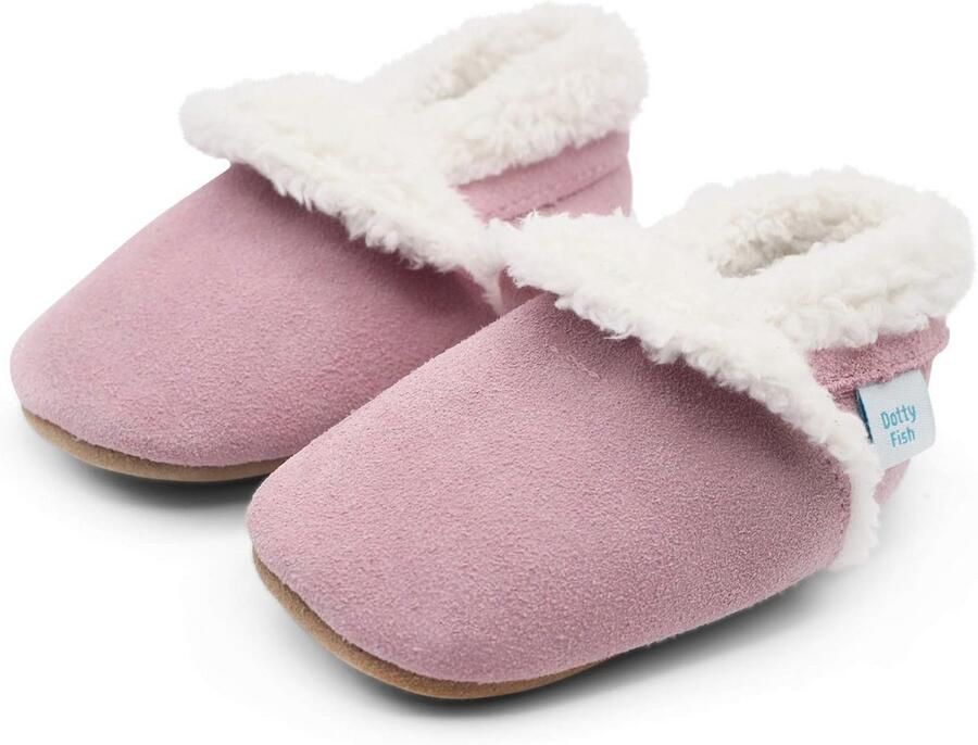 Unisex Baby Suede Slippers voor Binnen Slippers voor Kinderen van