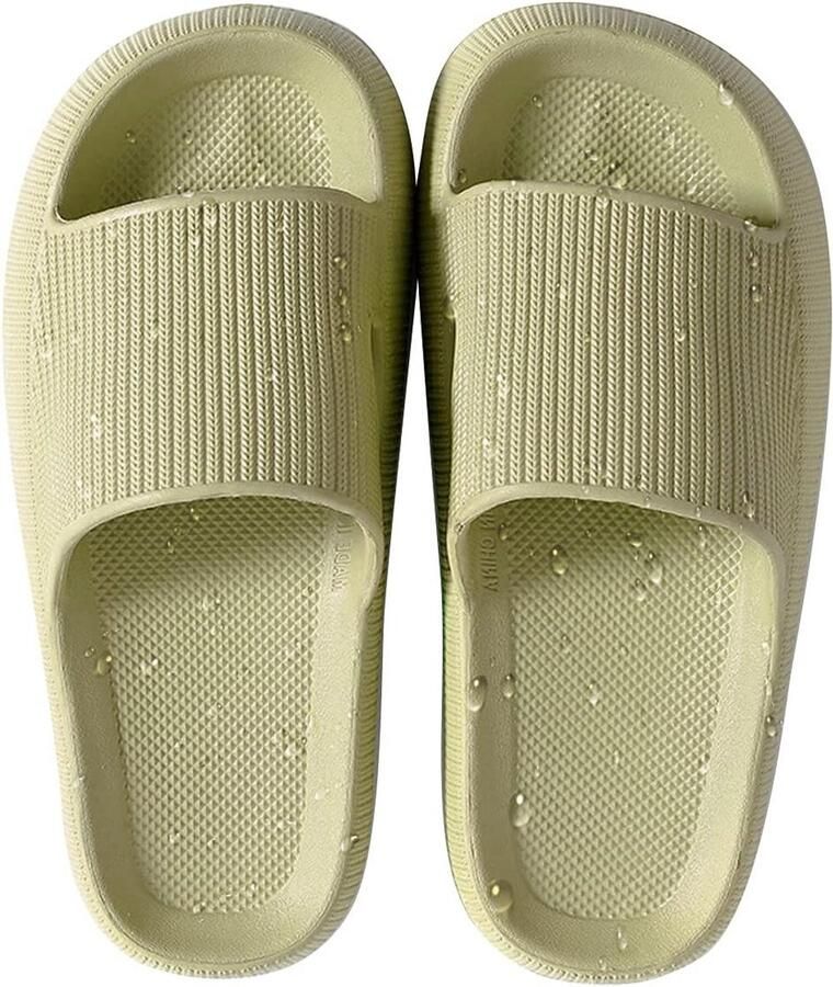 Unisex Bad Slippers Zomer Sandalen Antislip Sneldrogende Tuin Badslippers