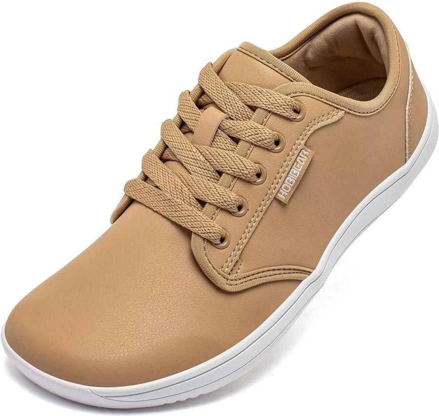 Unisex Barefoot Schoenen Leer Minimalistisch Wandelen & Trail Running