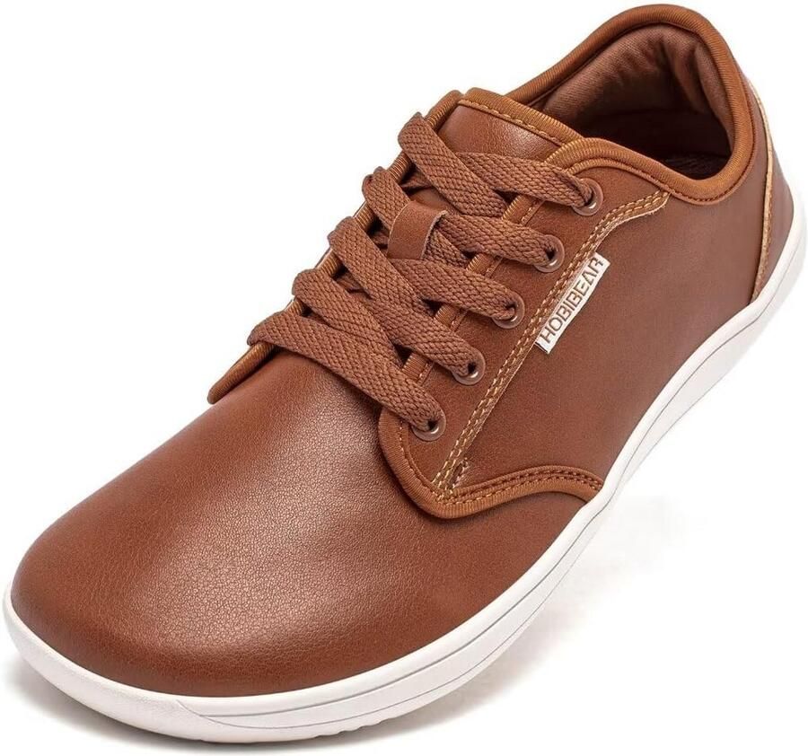 Unisex Barefoot Schoenen Leer Flexibel Minimalistisch voor Hardlopen en Wandelen