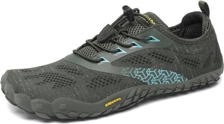 Unisex Barefoot Trailrunningschoenen Groen Ade d & Lichtgewicht Minimalistische Buitenschoenen