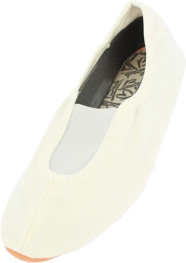 Unisex Basis Gymschoenen Zwart Katoen Flexibele Zool