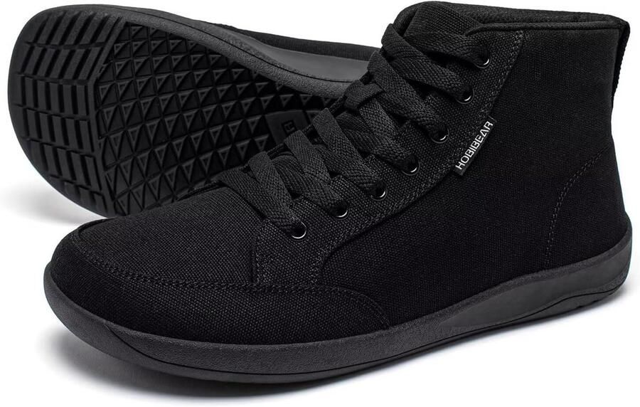 Unisex Blotevoetenschoenen met Brede Teenbox Comfortabele Canvas Sneakers voor Trailrunning en Dagelijks Gebruik