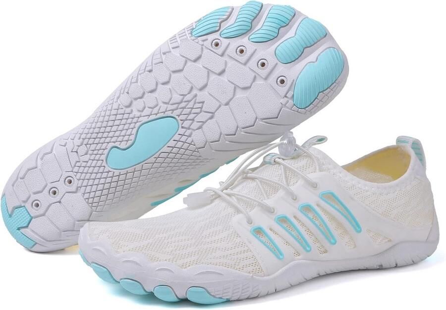 Unisex Blotevoetenschoenen Trail en Fitness Sneldrogend en Ade d