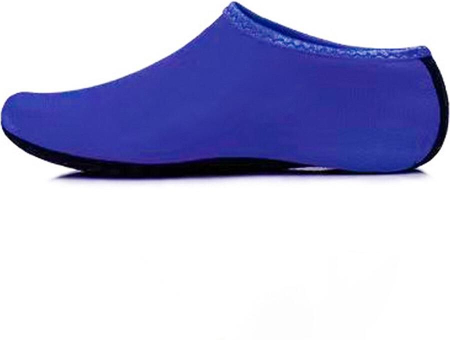 Unisex blotevoetenschoenen voor in het water sneldrogende aquasokken voor strand zwem duiken surfen en yoga. Lichtgewicht antislip outdoorschoenen voor nen en Koningsblauw M