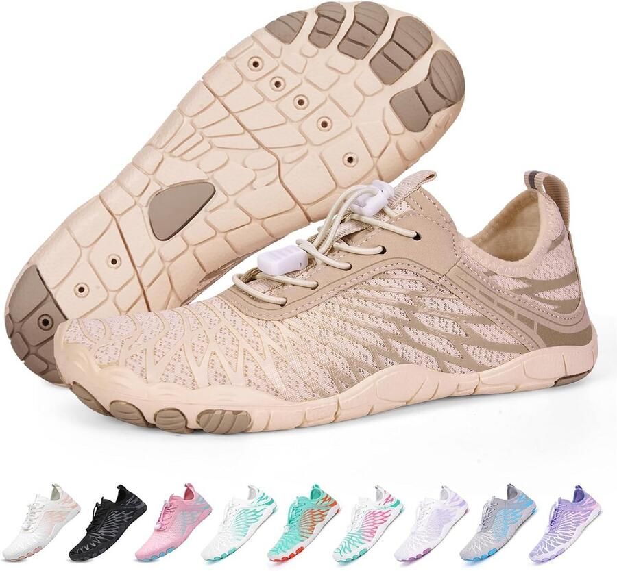 Unisex Blotevoetenschoenen voor Wandelen en Sporten Lichte Trailschoenen met Antislipzool