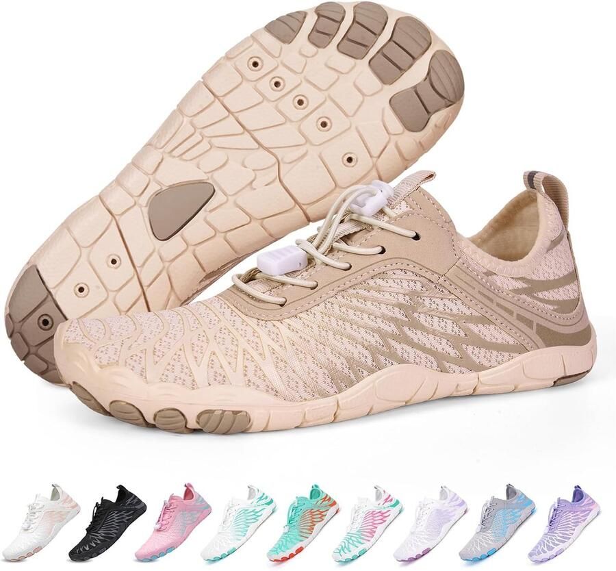 Unisex Blotevoetenschoenen voor Wandelen en Sporten Lichte Trailschoenen met Antislipzool