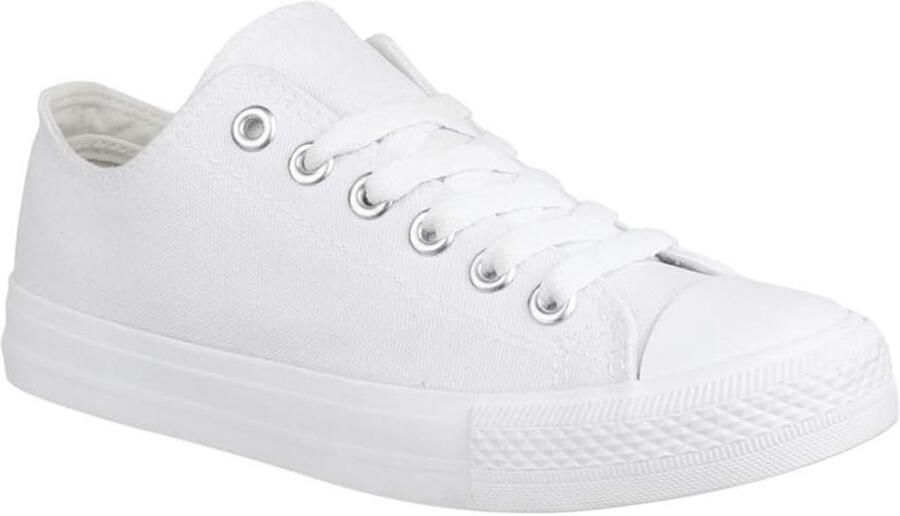 Uniseks Chunky Sneakers van Textiel Laag Model Loopschoenen