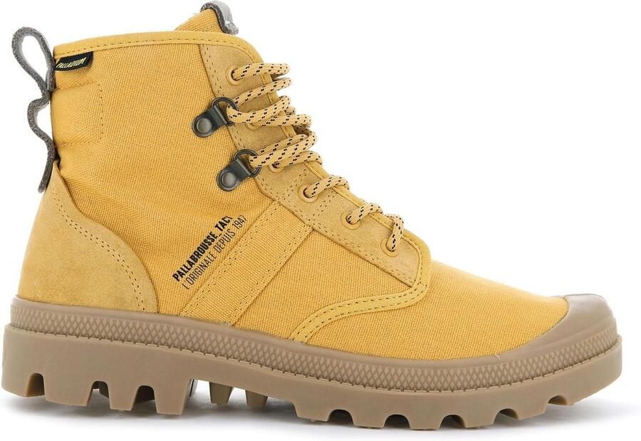 Unisex Enkellaarzen Tactische Stijl met Canvas Bovenwerk en Uitneembaar Voetbed