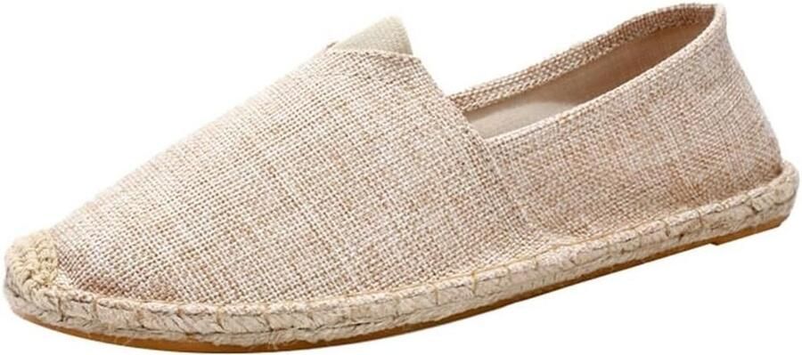Unisex Espadrilles Zomer Schoenen Plat Linnen Canvas Sneakers Instapper