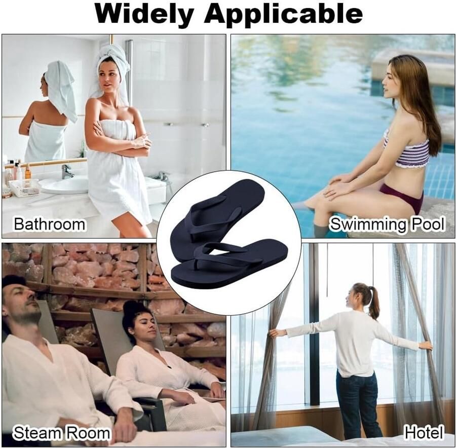 Unisex Flip Flops voor en Comfortabele Strand Sandalen met Antislip en Flatform Ontwerp Ideaal voor Yoga en Vrije Tijd