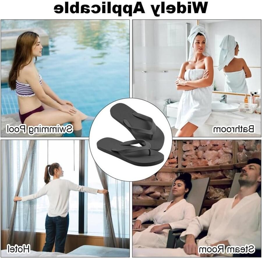 Unisex Flip Flops voor en Comfortabele Strand Sandalen met Antislip en Yoga Mat Ideaal voor Vakantie en Vrije Tijd