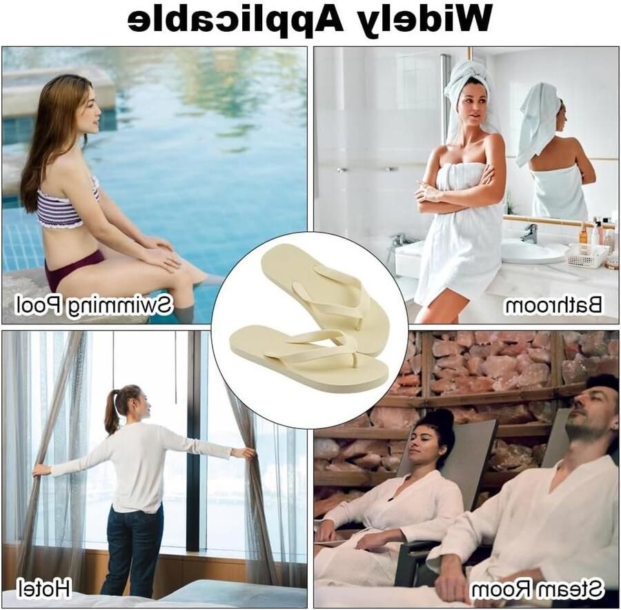 Unisex Flip Flops voor en Comfortabele Strand Sandalen met Antislip en Yoga Mat Ideaal voor Vakantie en Vrije Tijd