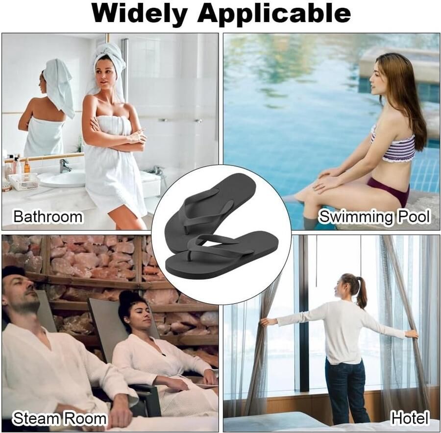 Unisex Flip Flops voor en Comfortabele Strand Sandalen met Antislip en Yoga Mat Ideaal voor Vakantie en Vrijetijdsbesteding