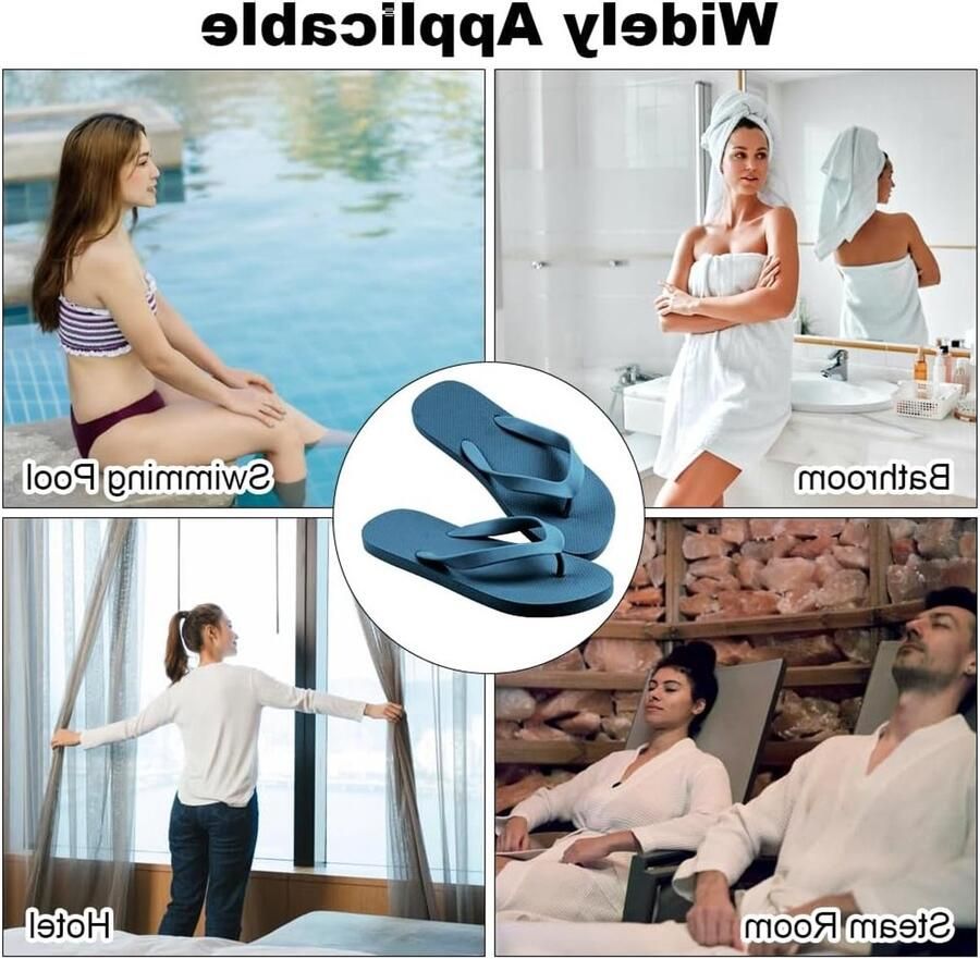 Unisex Flip Flops voor en Comfortabele Strand Sandalen met Antislip Ideaal voor Yoga en Vrije Tijd