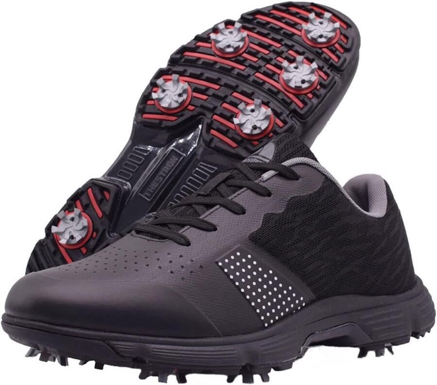 Unisex Golfschoenen All Season Antislip Veterschoenen Professionele Sportsneakers