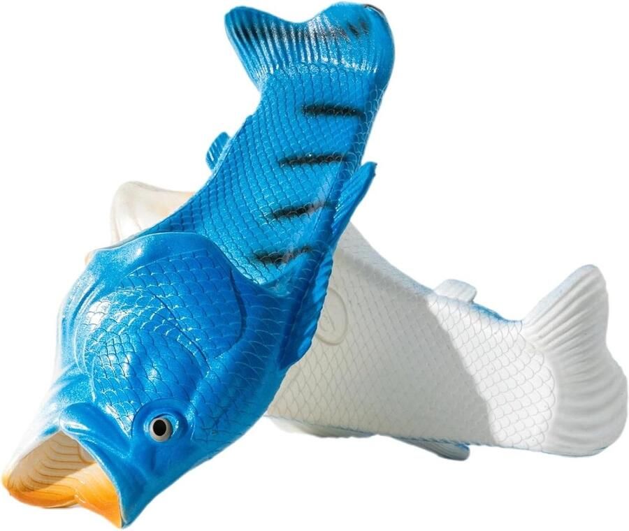 Unisex grappige slippers met vis- en kreeftenmotief voor nen en perfect voor strand douche en ontspanning bij het zwembad