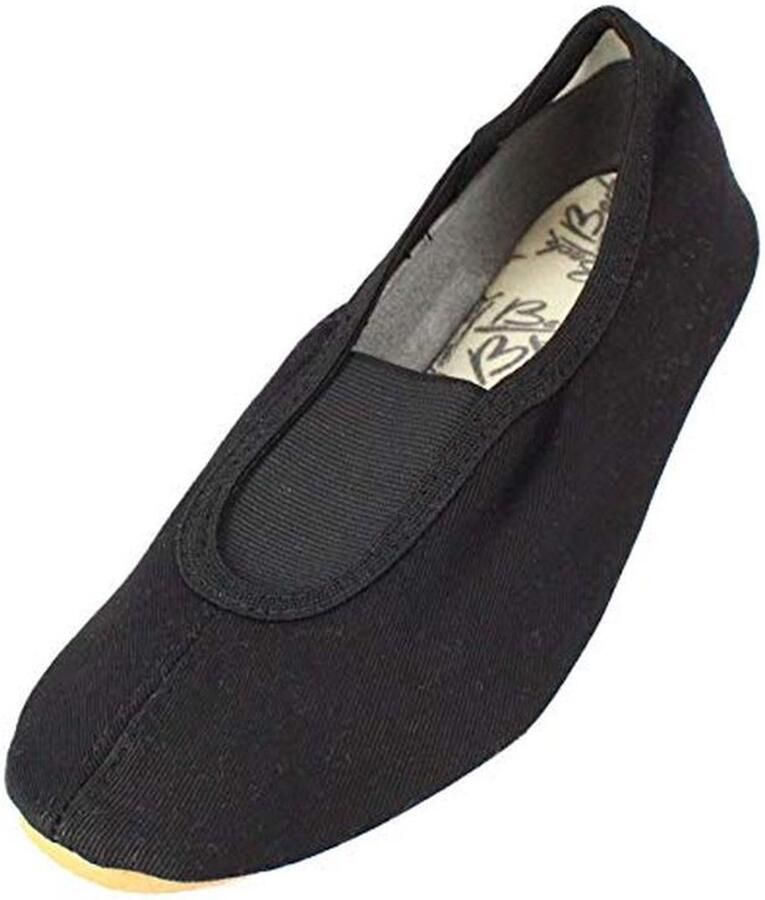 Unisex Gymnastiekschoenen voor Kinderen Zwart