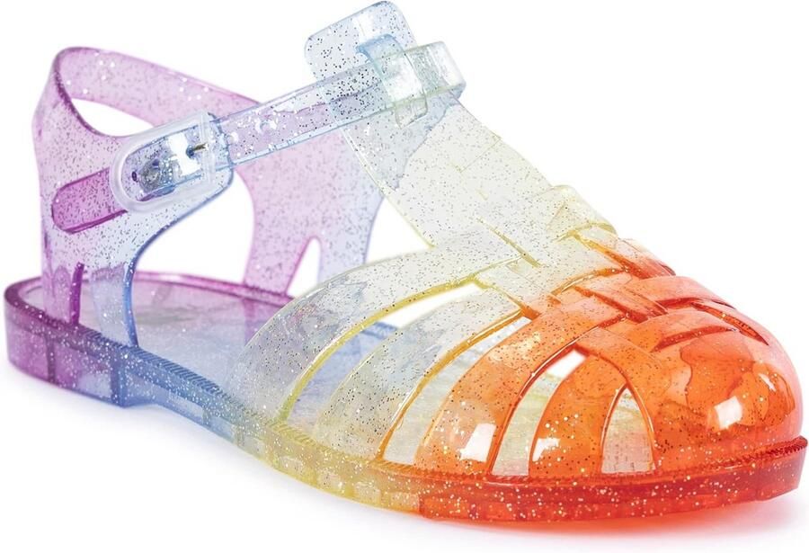 Unisex Kinder Jelly Sandalen met Glitter en Antislipzool voor de Zomer