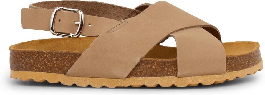 Unisex Kinder Sandalen met Kruisbanden van Nubuck Comfortabel en Ergonomisch