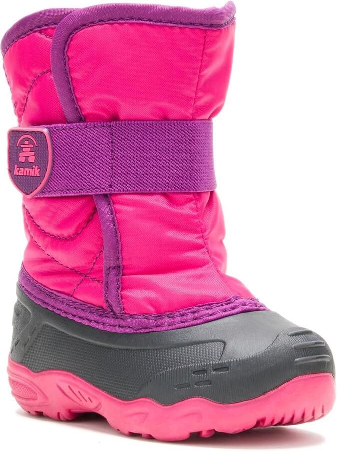 Unisex Kinder Snowboots Roze Waterdicht en Warm