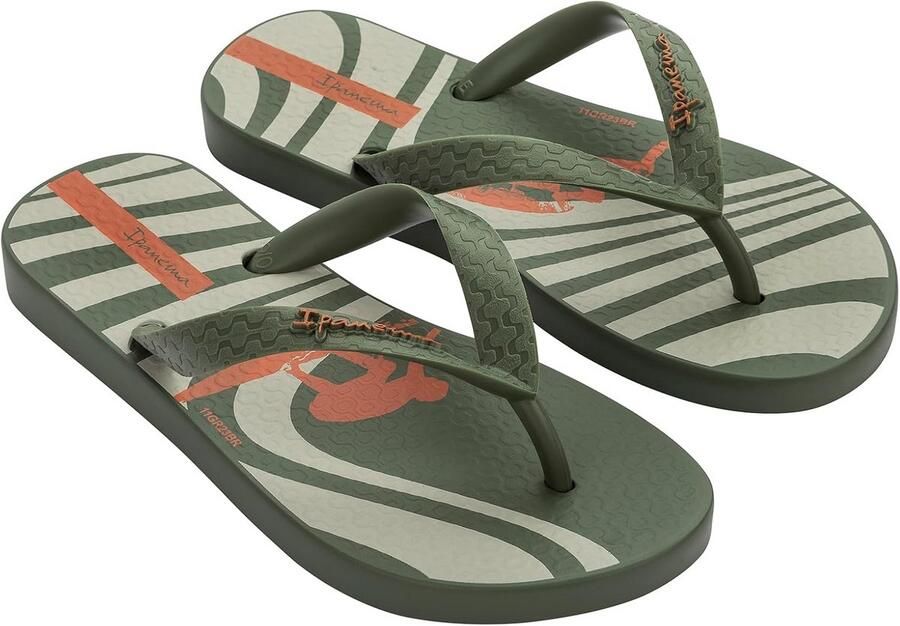 Unisex Kinder Teenslippers met Trendy Bloe en Skateboard Print